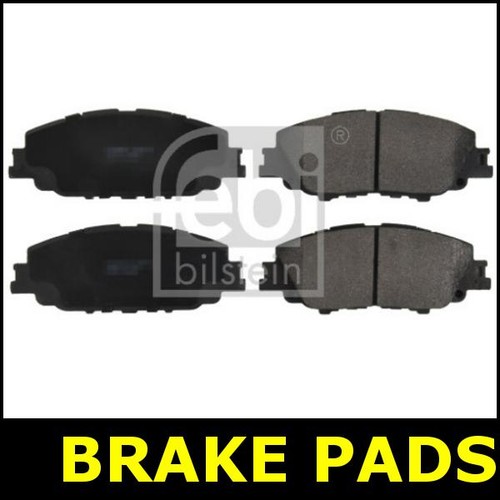 Brake pads front - front, fits