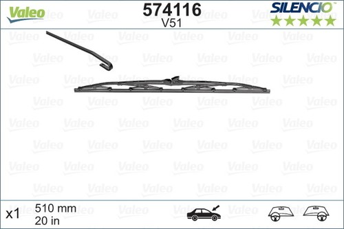 Wiper blade for alfa - wiper,