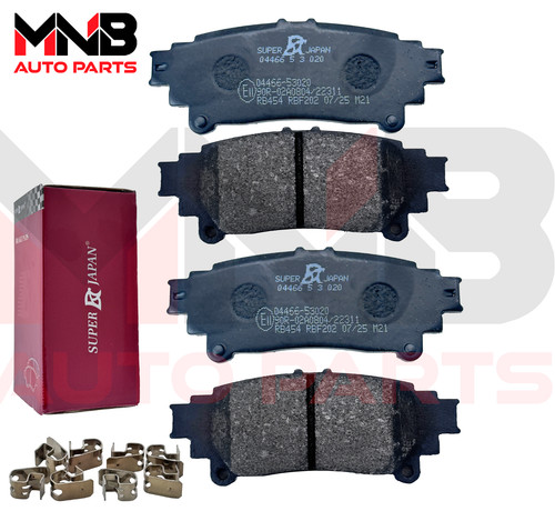 Rear brake pads - rear, fits
