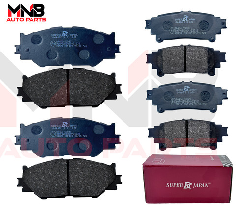Front rear brake pads for - &,