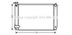 Spec ava radiator for - ava,